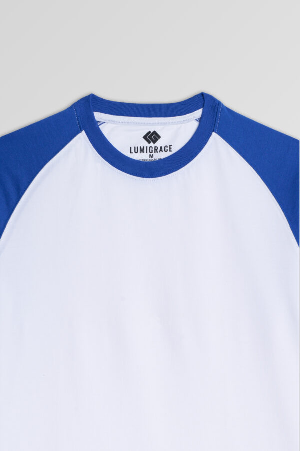 White & Blue T-shirt - Image 3